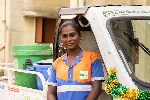Chennai's waste collection unit © Friedrich-Ebert-Stiftung / Shruti Kulkarni