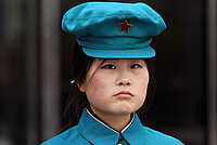In North Korea, some state officials are wearing a special uniform.