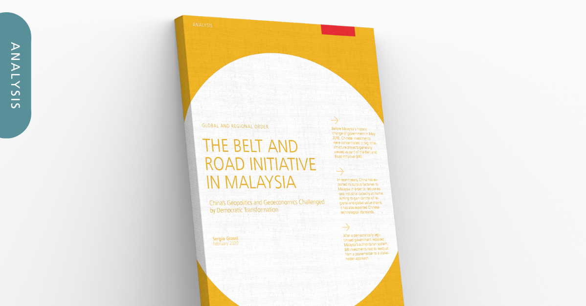 The Belt and Road Initiative in Malaysia FriedrichEbertStiftung in Asia