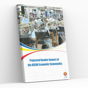 Cover of FES publication: Projected Gender Impact of the ASEAN Economic Community