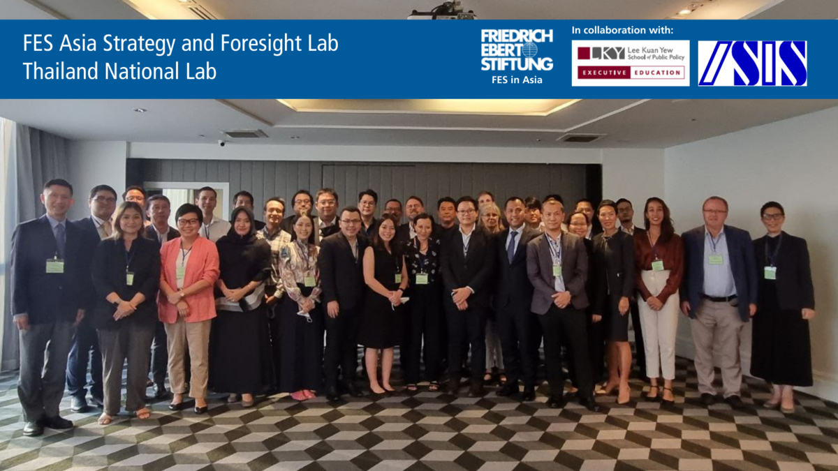 Participants of the FES Asia Strategy and Foresight Lab in Thailand