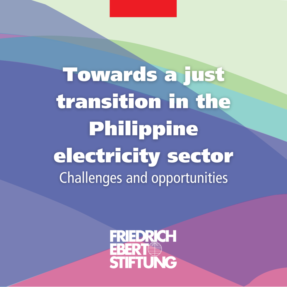 Towards a just transition in the Philippine electricity sector