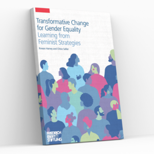 Cover of FES publication: Transformative change for gender equality