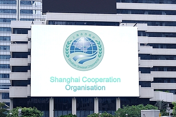 Shanghai Cooperation Organisation (SCO) logo.