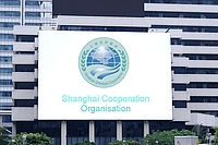 Shanghai Cooperation Organisation (SCO) logo.