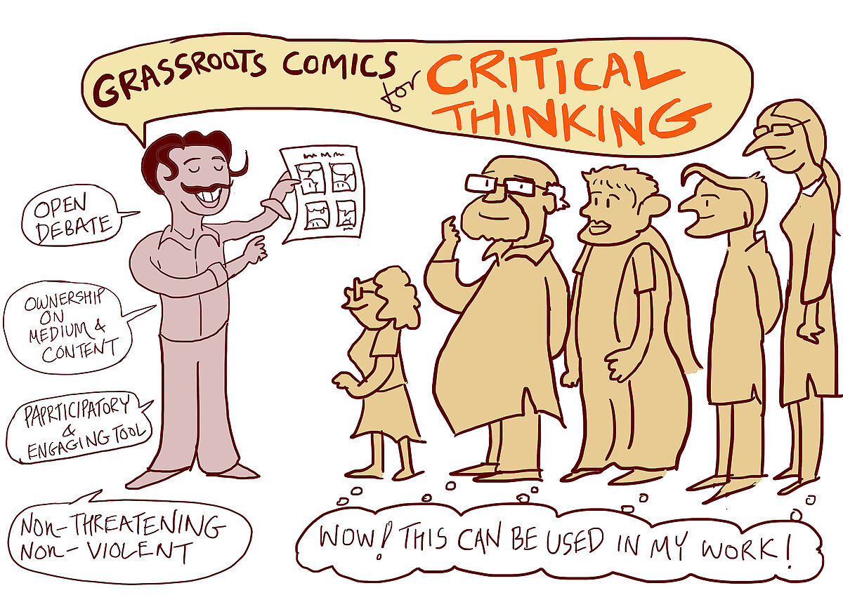 Comics for critical thinking and social change: Friedrich-Ebert-Stiftung in  Asia