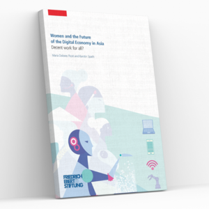 Cover of FES publication: Women and the future of the digital economy in Asia