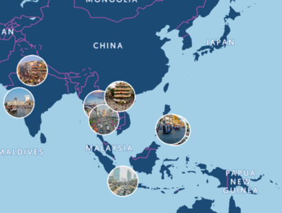 Interactive map: Asia's cities