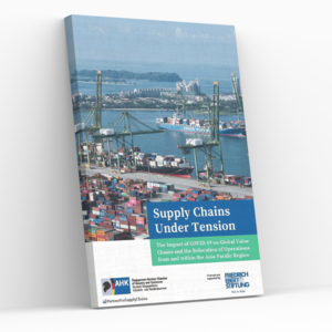 Cover of FES publication: Supply chains under tension