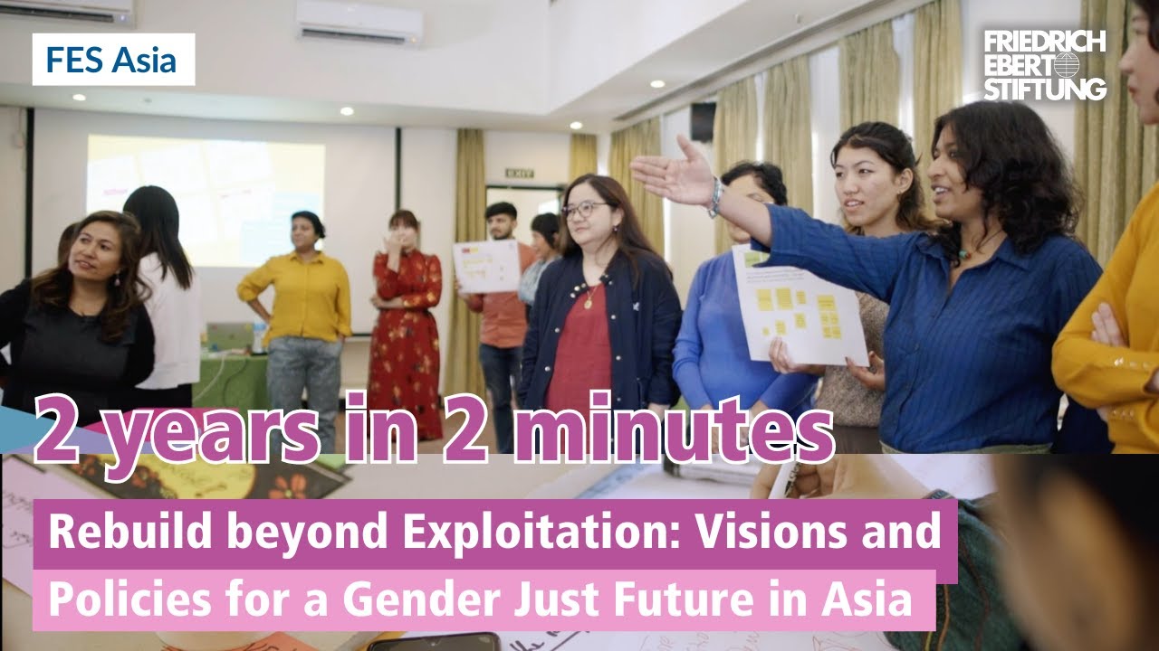 2 years in 2 minutes | Rebuild Beyond Exploitation: Policies and Visions for a Gender Just Future