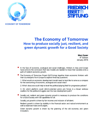 The economy of tomorrow