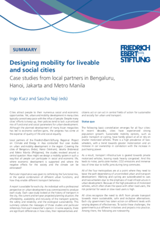 Summary: Designing mobility for liveable and social cities