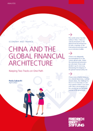 China and the global financial architecture